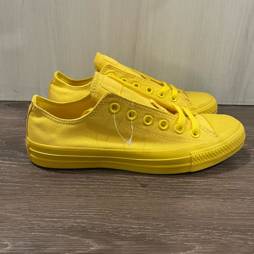 Converse Taylor All Star Monochrome Aurora Yellow Low Top